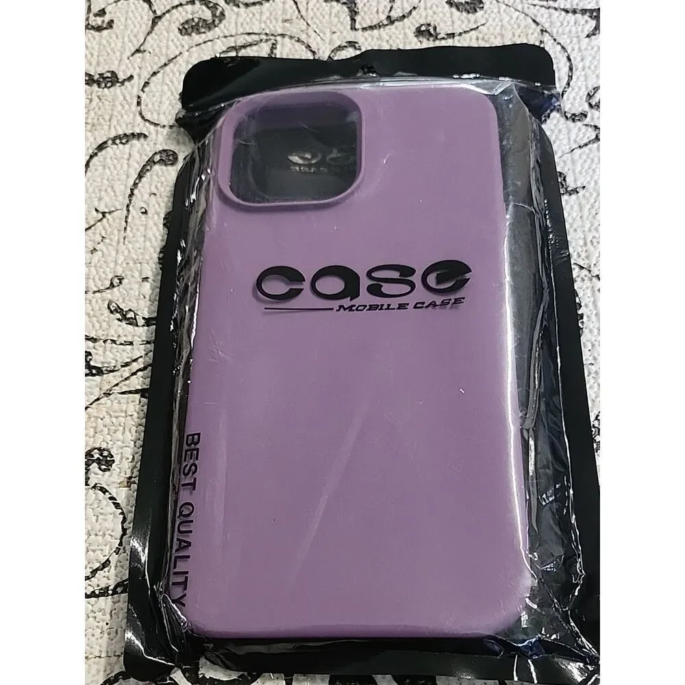 i13 Pro  Purple Silicone Phone Case